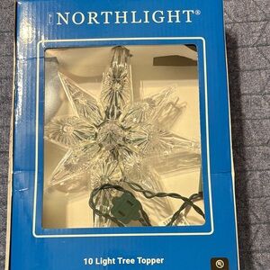 Silver Star Tree Topper